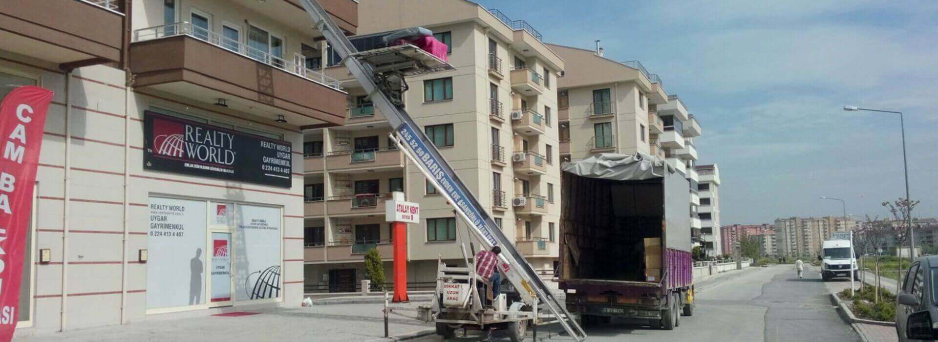 Bursa Evden Eve Asansörlü Nakliyat